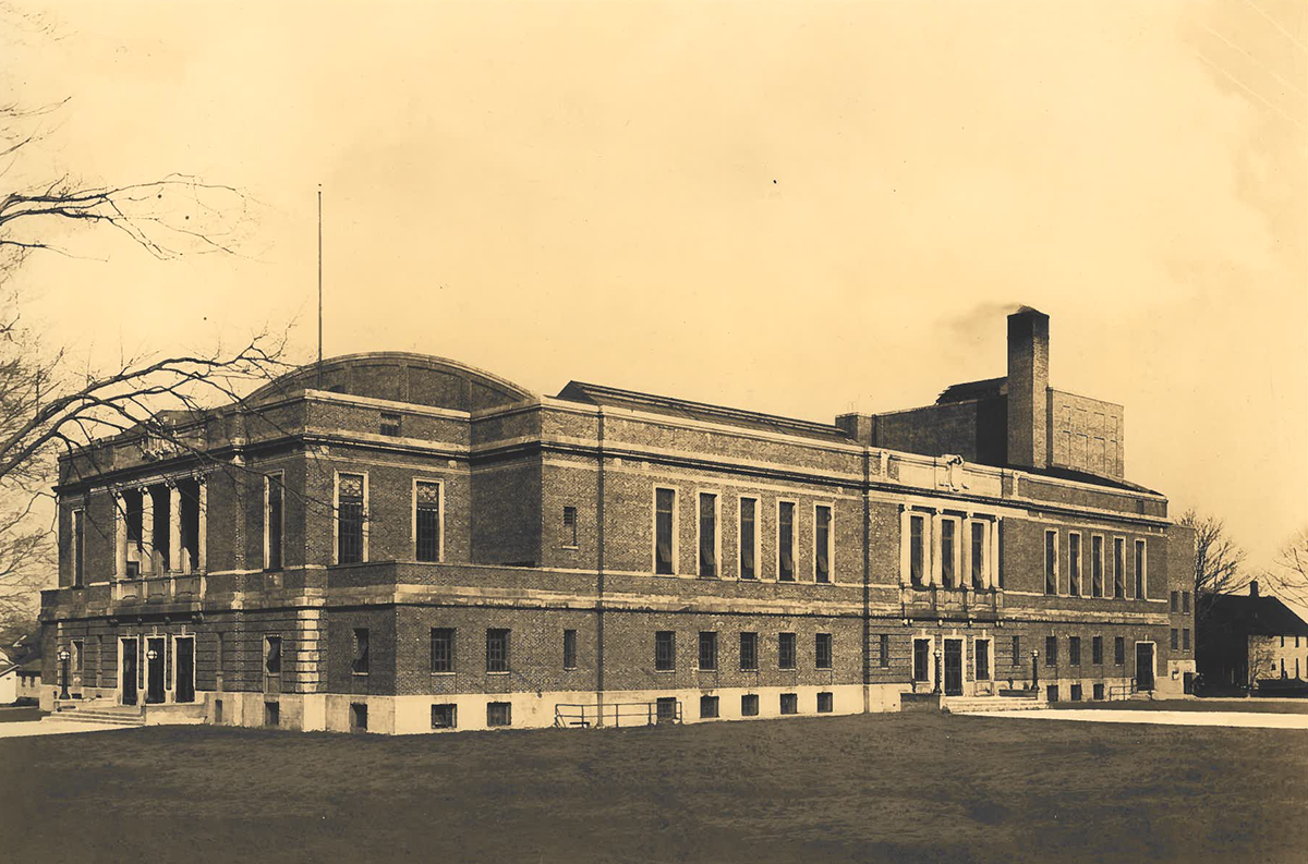 History - 1929 - Civic-Theater_Exterior La Porte's Civic Auditorium, completed in 1929