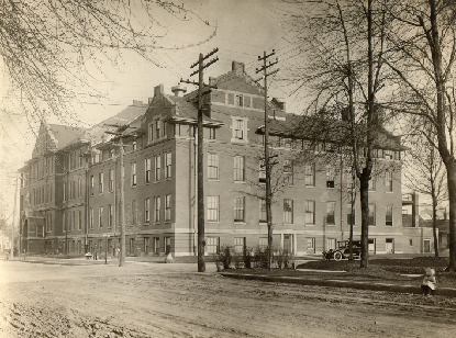 General-Mishawaka Hospital 1918 The Rumely Hotel, completed in 1912