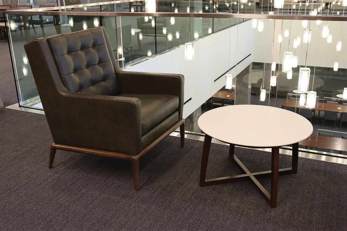 Hesburgh Library's Grand Reading Room at the University of Notre Dame