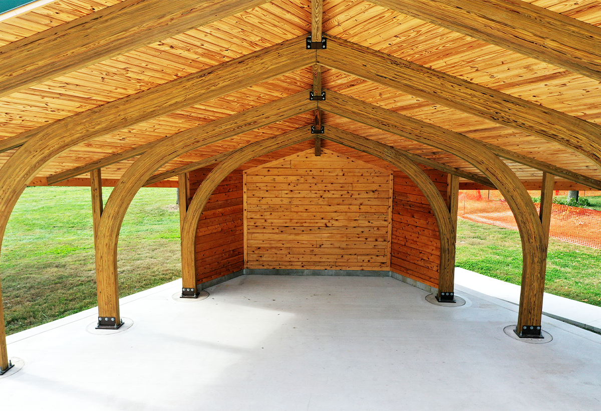 Sunset Hill Pavilion - Pavilion Close-up