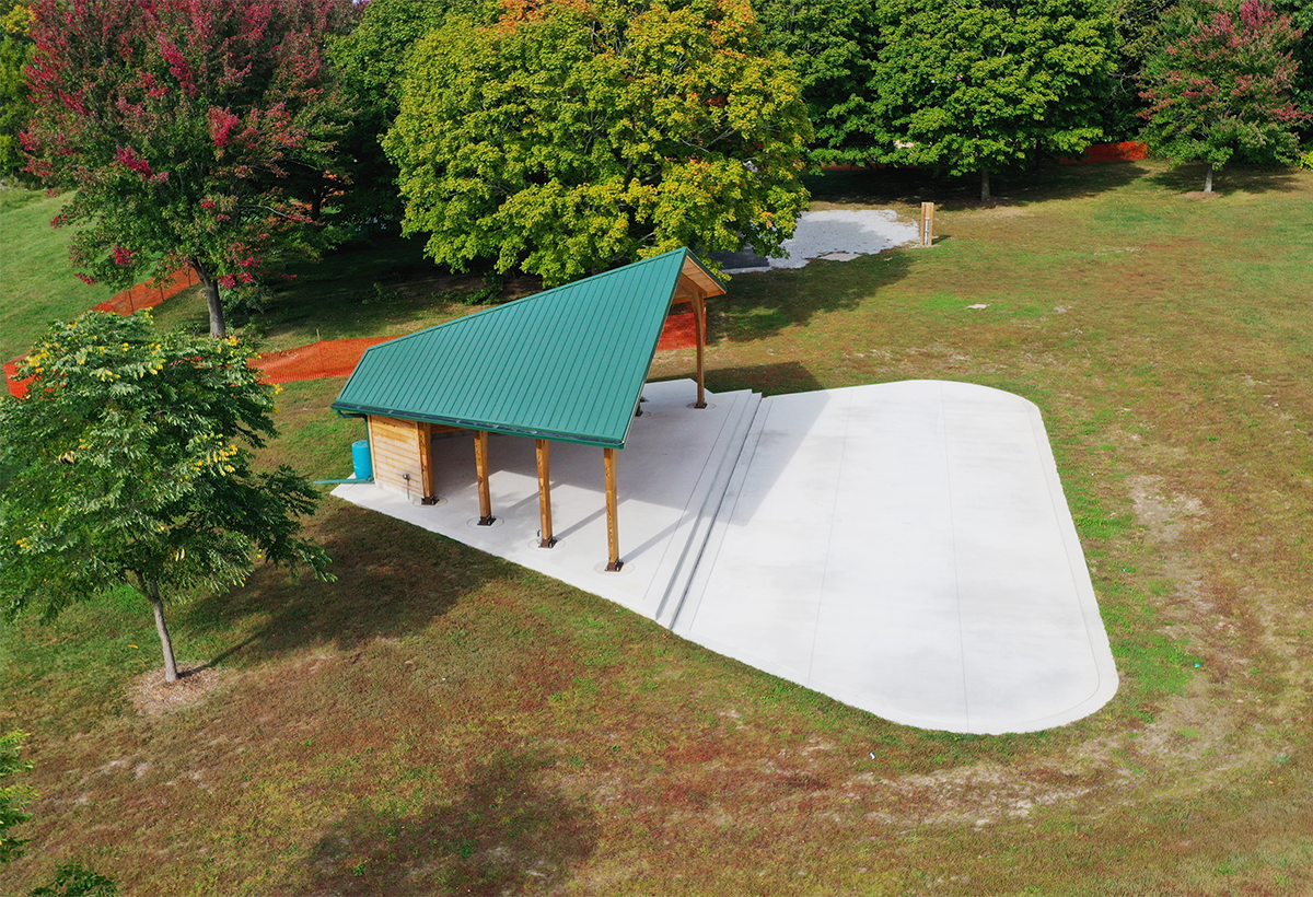 Sunset Hill Pavilion - Aerial
