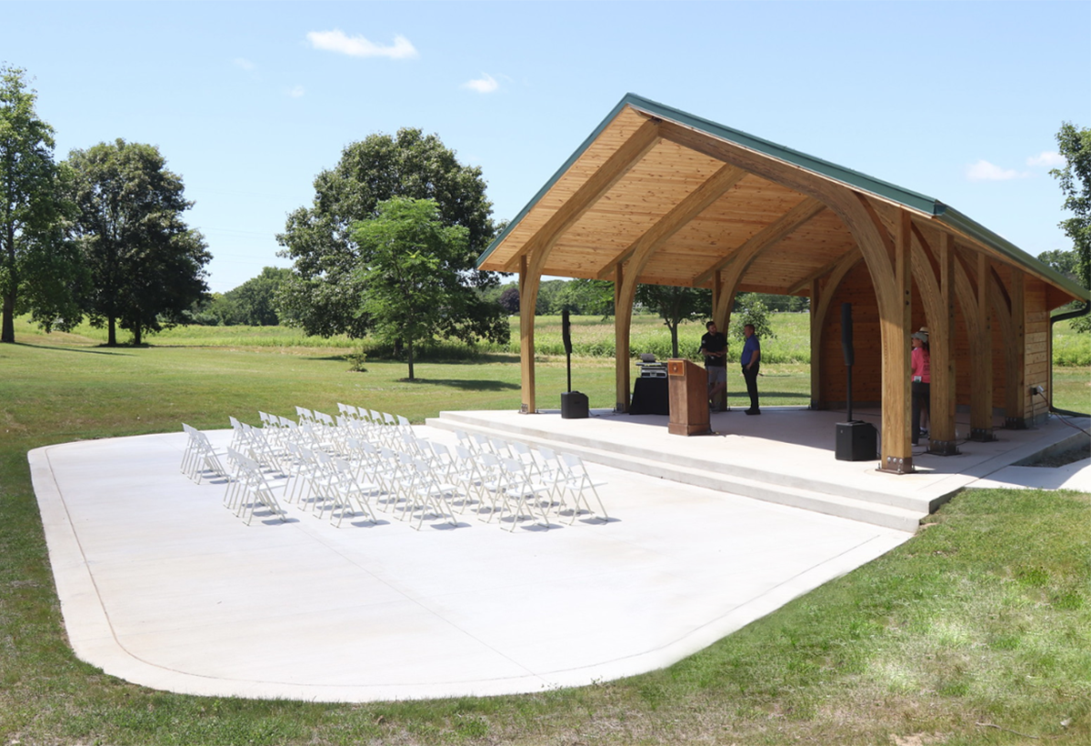 Sunset Hill Amphitheater - Completed Amphitheater