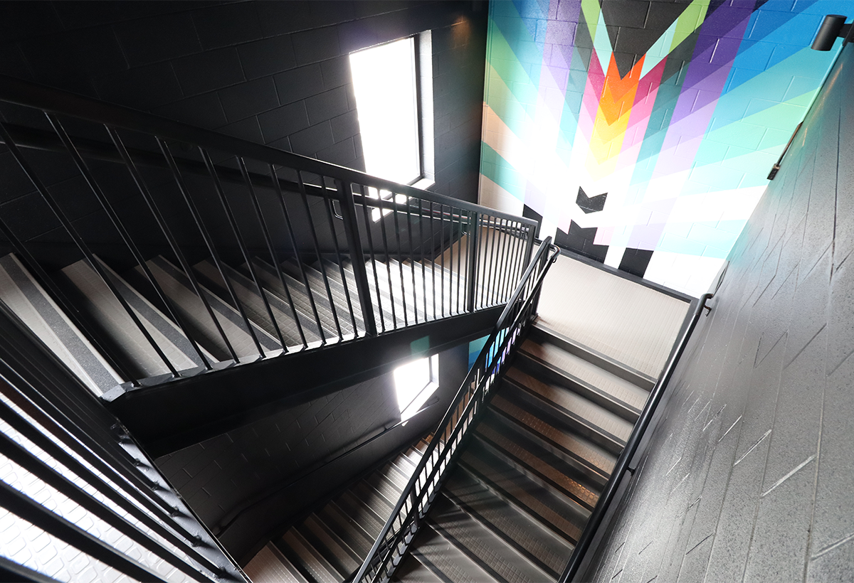 Drift on Pine - Stairwell