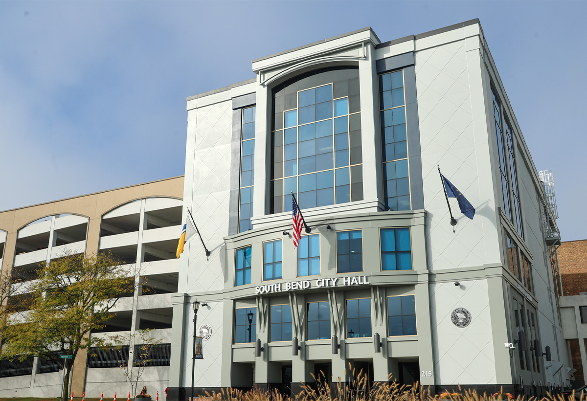 Newly renovated South Bend City Hall