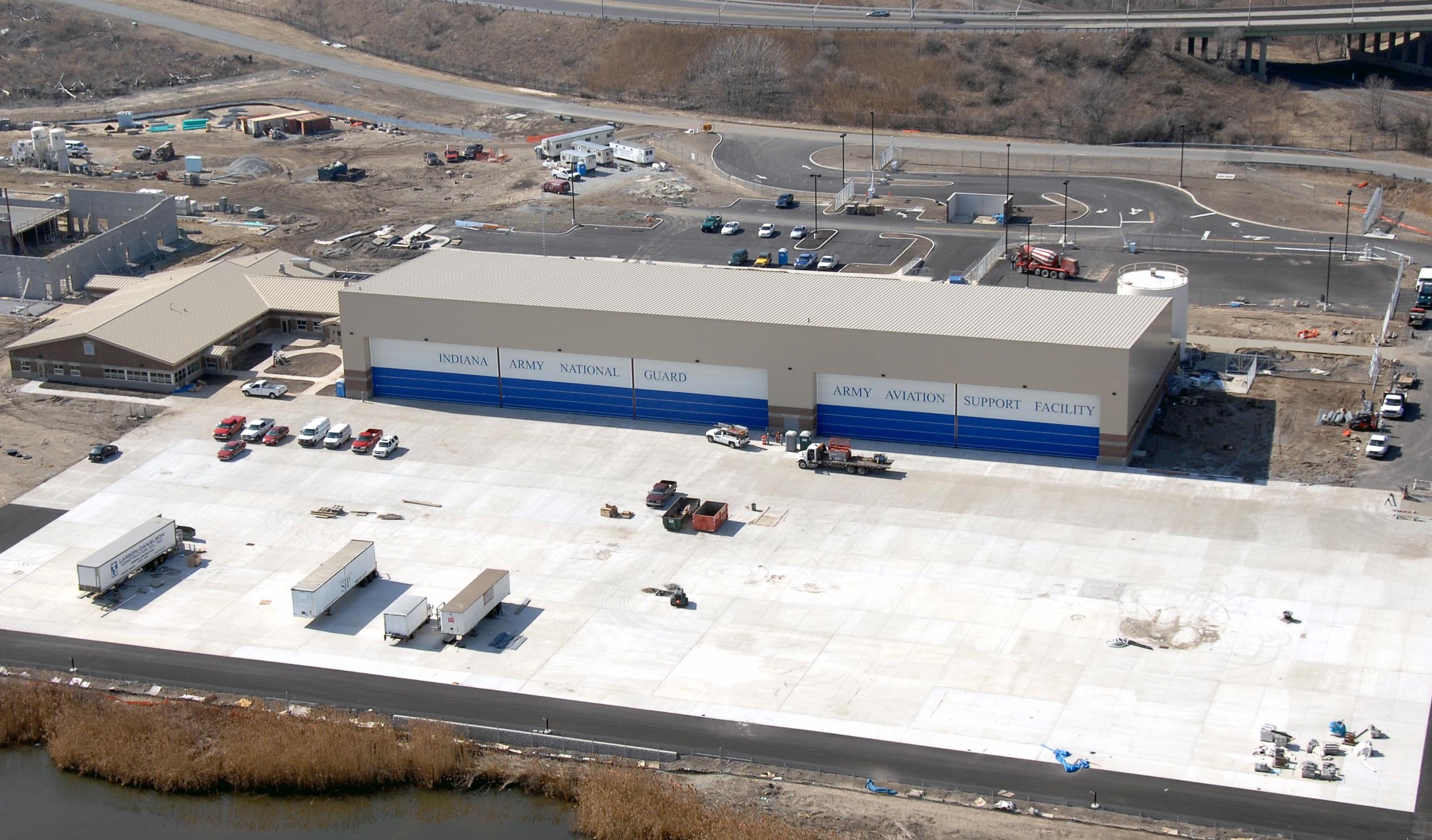 Guard Armory Gary Airport Indiana National Guard Armory at the Gary Airport