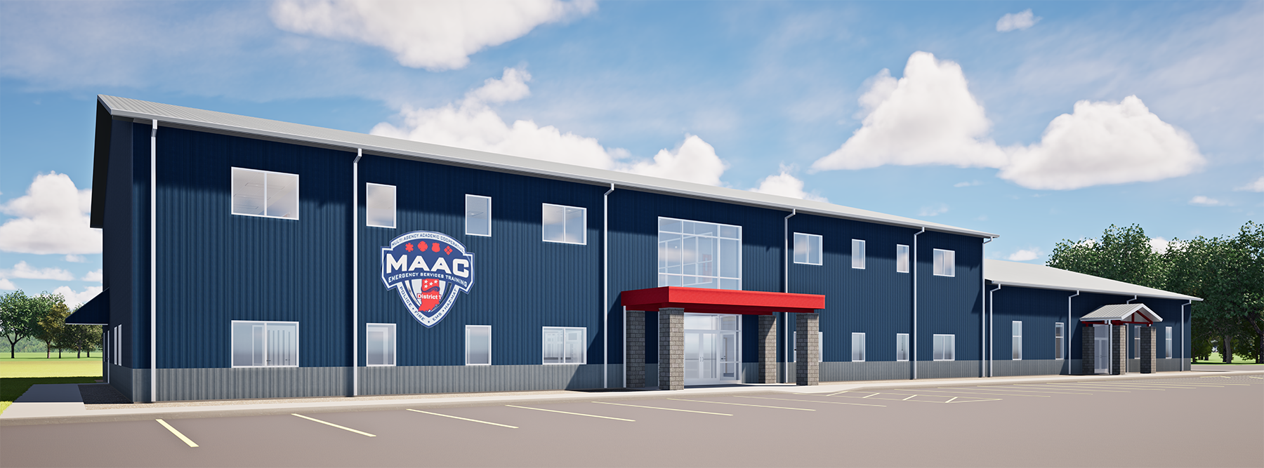 MAAC HQ and Kathryn Hall architect's rendering