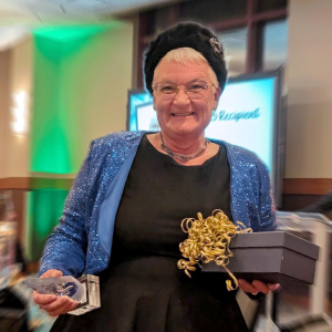 Lisa Doan with the 2025 Marilyn Alm Award