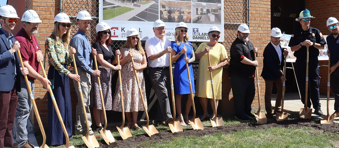 Chesterton Breaks Ground on Town Hall and Fire Station Remodel