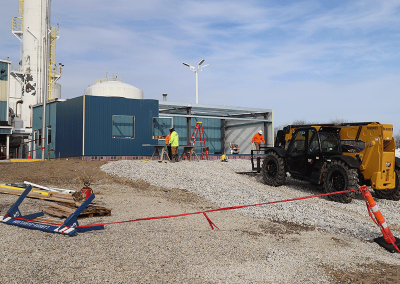 the Linde / Praxair Star Safety Crew at work