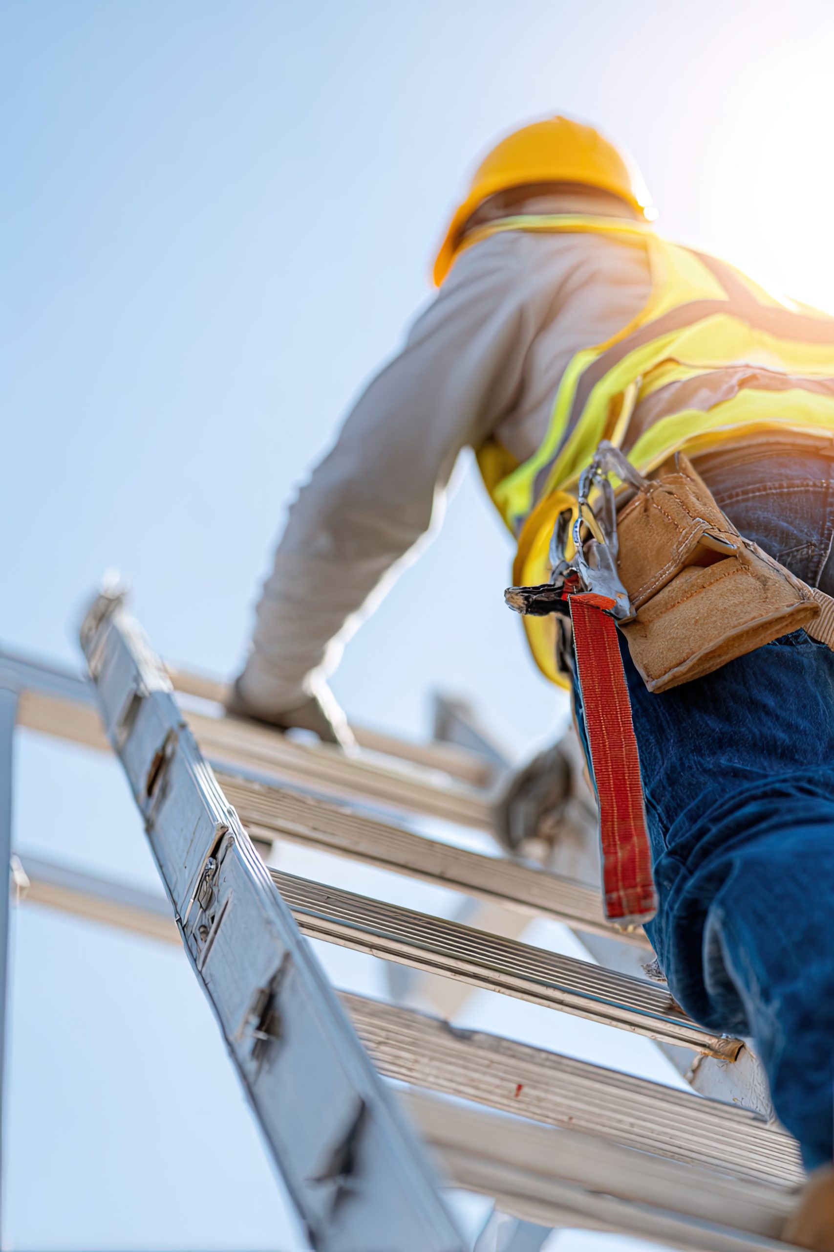 safe ladder use